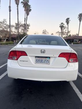 White 2007 Honda Civic LX