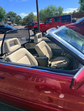 Red 1994 Audi Cabriolet Base