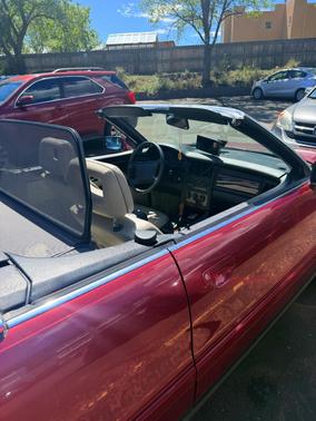 Red 1994 Audi Cabriolet Base