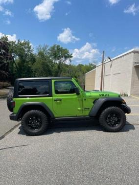 Green 2025 Jeep Wrangler Willys