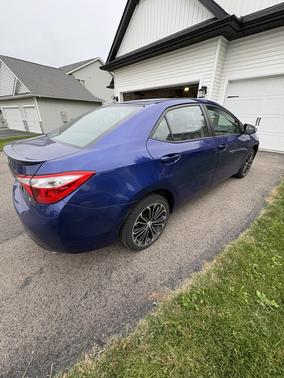Blue 2015 Toyota Corolla S Plus