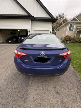 Blue 2015 Toyota Corolla S Plus