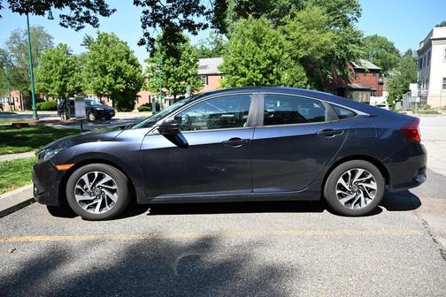 Blue 2016 Honda Civic EX