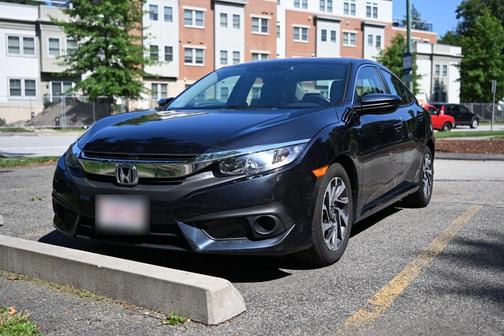 Blue 2016 Honda Civic EX