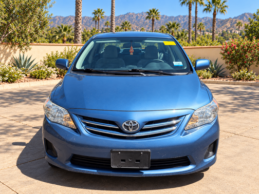 Blue 2013 Toyota Corolla LE