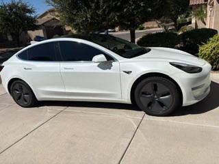 White 2020 Tesla Model 3 Standard Range Plus