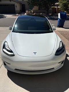 White 2020 Tesla Model 3 Standard Range Plus