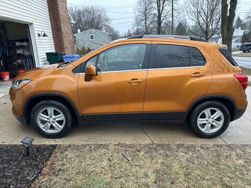 Orange 2017 Chevrolet Trax LT