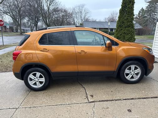 Orange 2017 Chevrolet Trax LT