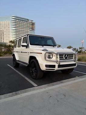 White 2021 Mercedes-Benz G-Class G 550 4MATIC