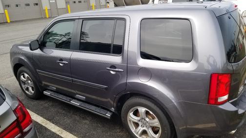 Gray 2014 Honda Pilot EX-L