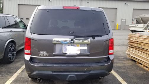 Gray 2014 Honda Pilot EX-L