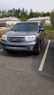 Gray 2014 Honda Pilot EX-L