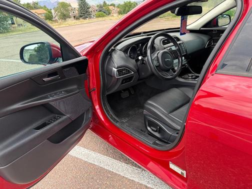Red 2018 Jaguar XE 25t Premium
