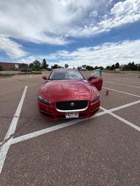 Red 2018 Jaguar XE 25t Premium