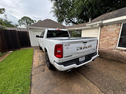 White 2025 RAM 1500 Laramie