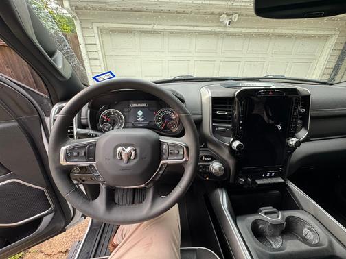 White 2025 RAM 1500 Laramie