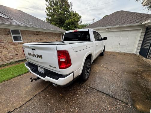 White 2025 RAM 1500 Laramie