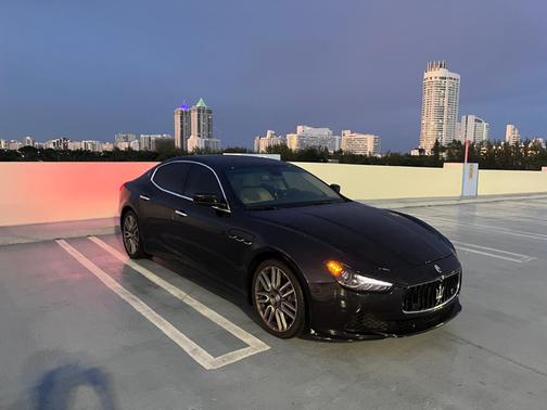 Black 2015 Maserati Ghibli Base