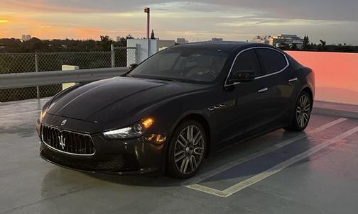 Black 2015 Maserati Ghibli Base