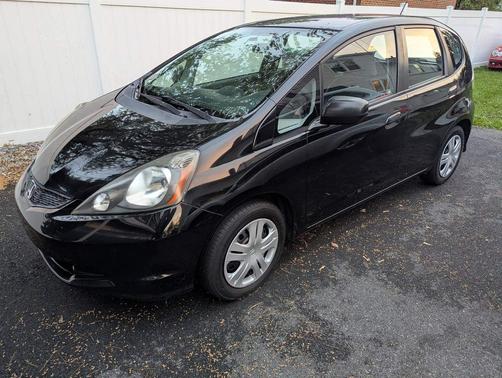Black 2010 Honda Fit Base