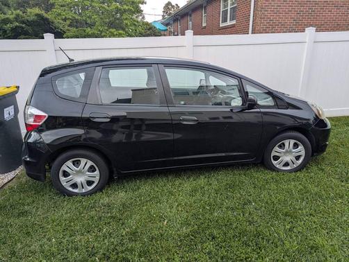 Black 2010 Honda Fit Base