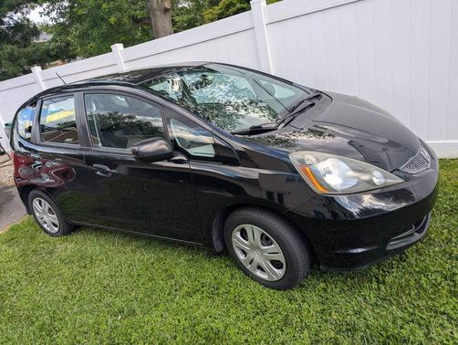 Black 2010 Honda Fit Base