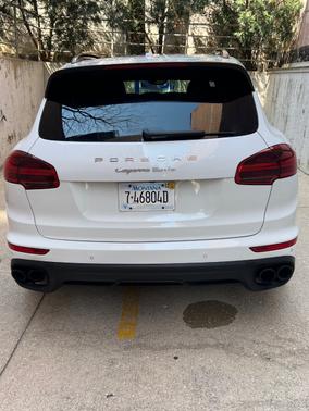 White 2017 Porsche Cayenne Cayenne Turbo