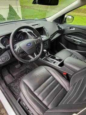 Silver 2017 Ford Escape Titanium