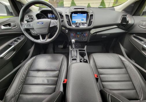 Silver 2017 Ford Escape Titanium