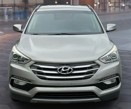 Gray 2017 Hyundai Santa Fe Sport 2.4L