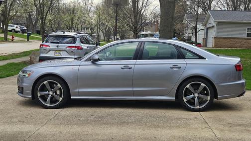 Gray 2016 Audi A6 3.0T Prestige