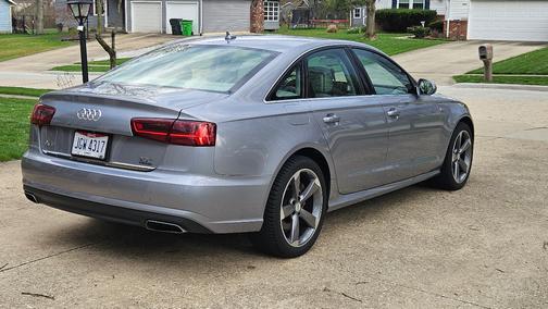 Gray 2016 Audi A6 3.0T Prestige