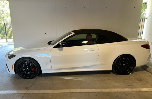 White 2025 BMW M440 i