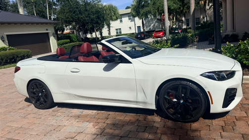 White 2025 BMW M440 i