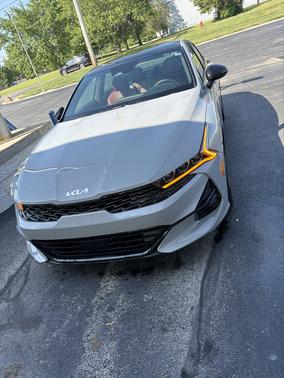 Gray 2024 Kia K5 GT-Line