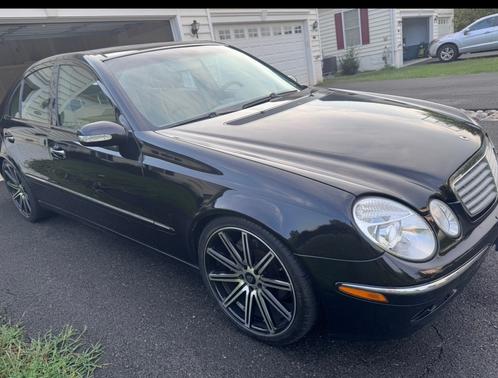 Black 2004 Mercedes-Benz E-Class E500