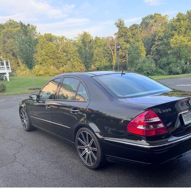 Black 2004 Mercedes-Benz E-Class E500