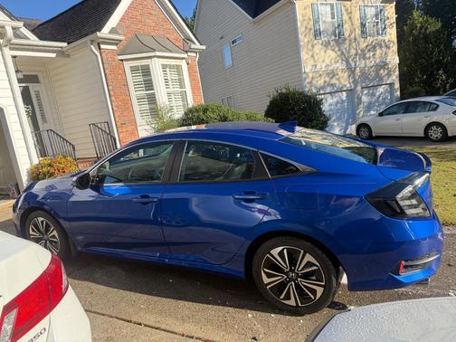Blue 2016 Honda Civic EX-L