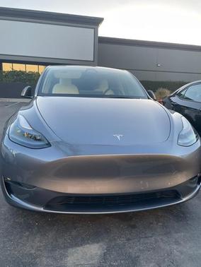 Silver 2025 Tesla Model Y Performance