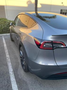 Silver 2025 Tesla Model Y Performance