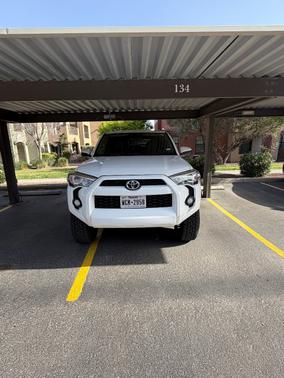 White 2018 Toyota 4Runner Limited