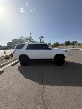 White 2018 Toyota 4Runner Limited