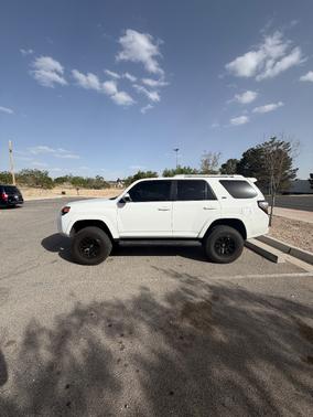 White 2018 Toyota 4Runner Limited