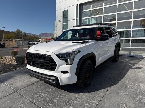 White 2026 Toyota Sequoia TRD Pro