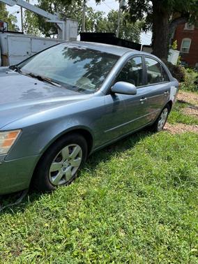 Blue 2010 Hyundai SONATA GLS