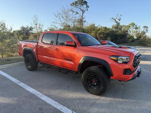 Orange 2023 Toyota Tacoma TRD Pro