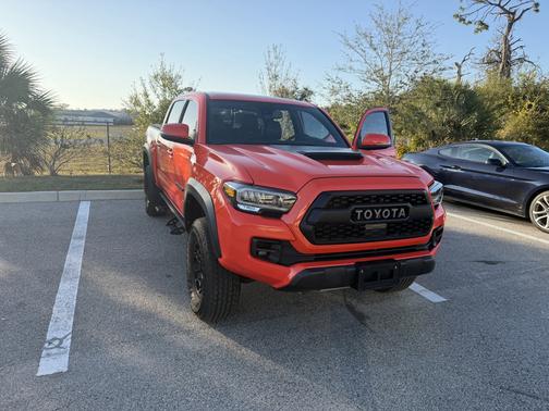 Orange 2023 Toyota Tacoma TRD Pro