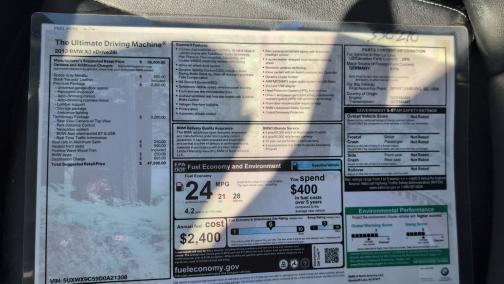 2013 BMW X3 xDrive28i