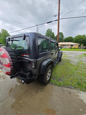 Gray 2016 Jeep Wrangler Unlimited Sport RHD